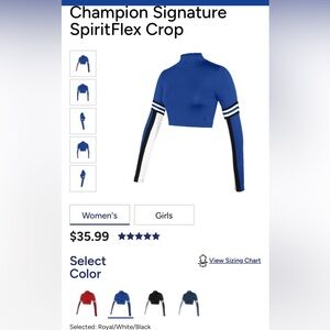 Champion Signature SpiritFlex Crop